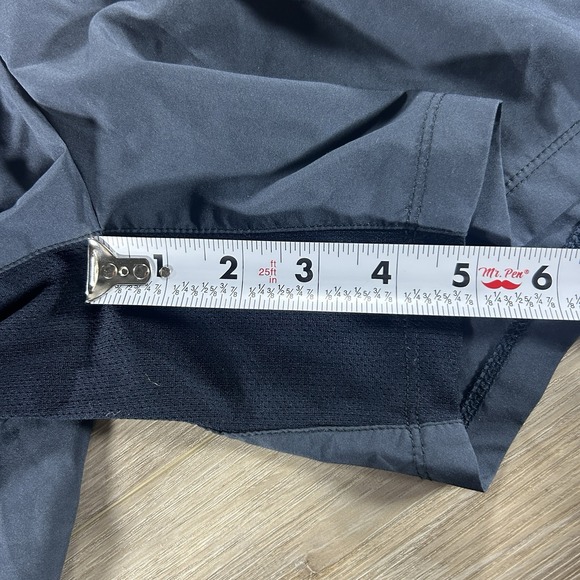 Men's Nike DriFit XL 5" Dark Grey/Teal Side Stripe Running Brief Lined Shorts - Picture 12 of 12